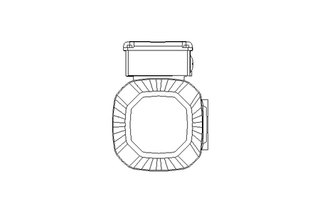 Motor engrenagem sem fim 0,55kW 57 1/min