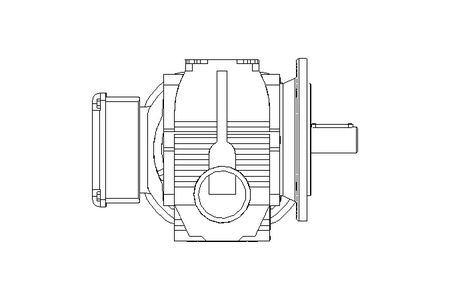 Motoréd. à vis sans fin 0,55kW 50 1/min