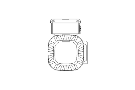 Schneckengetriebemotor 0,55kW 135 1/min