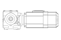 Schneckengetriebemotor 0,55kW 50 1/min