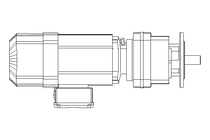 Spur gear motor 0.55kW 50 1/min