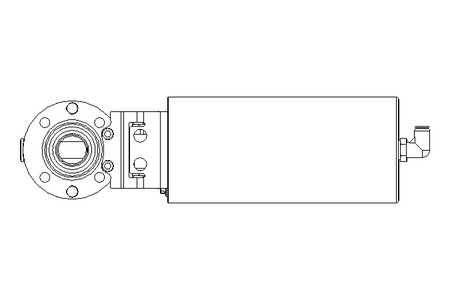 Butterfly valve B DN025 OVO NC E EX