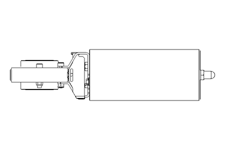 Scheibenventil B DN040 OVO NC E EX