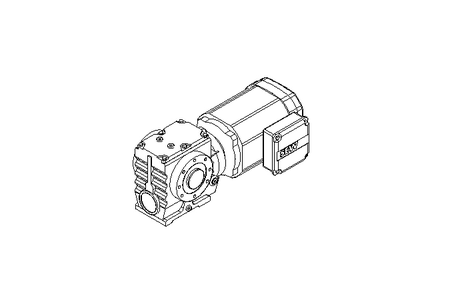 Schneckengetriebemotor 0,55kW 19 1/min