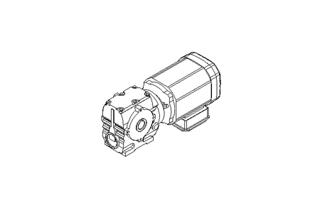 Motor engrenagem sem fim 0,55kW 58 1/min