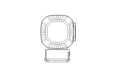 Schneckengetriebemotor 0,55kW 102 1/min