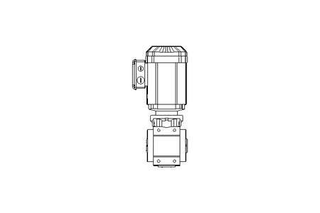 Schneckengetriebemotor 0,55kW 11 1/min