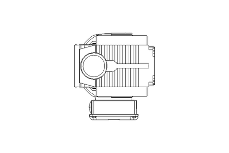 Schneckengetriebemotor 0,55kW 11 1/min