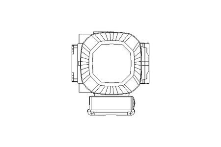 Schneckengetriebemotor 0,55kW 11 1/min