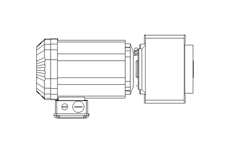 Gear motor 2.2kW 28 1/min