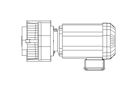 Gear motor 2.2kW 28 1/min