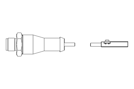 Magnetic sensor for cylinder