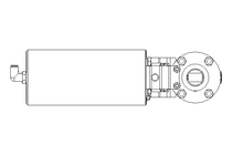 Scheibenventil B DN025 WVM NC E EX