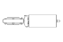 Butterfly valve B DN080 WVW NC E EX