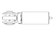 Scheibenventil B DN040 FVF NC E EX