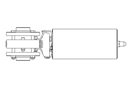 Scheibenventil B DN040 FVF NC E EX