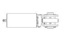 Scheibenventil B DN040 FVF NC E EX