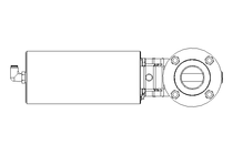 Butterfly valve B DN040 FVF NC E EX