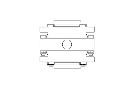 Scheibenventil B DN050 FVF NC E EX