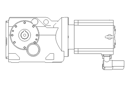 Kegelradgetriebemotor 13,4 Nm