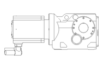 Kegelradgetriebemotor 13,4 Nm