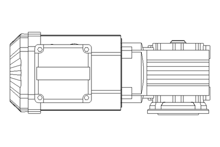 角传动电机 0,55kW 141 1/min