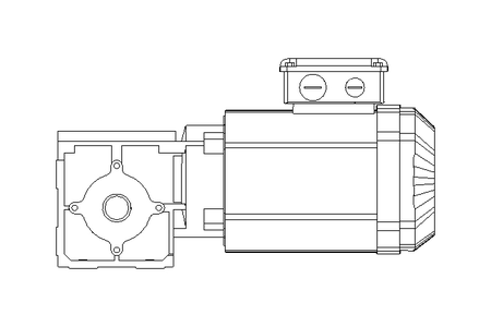 角传动电机 0,55kW 141 1/min