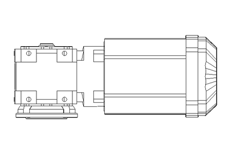 Winkelgetriebemotor 0,55kW 101 1/min