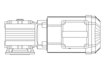 Gear motor 0.55kW 88 1/min