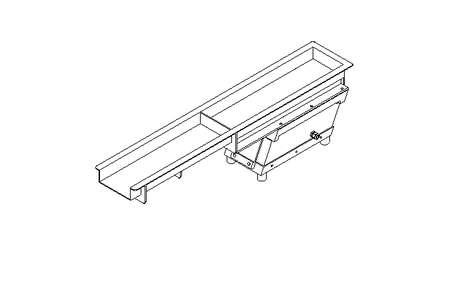 Vibrationsrinne  FRU 10,5/1,5-O-ER