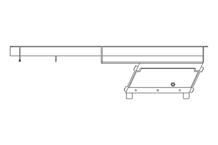 Vibrationsrinne  FRU 10,5/1,5-O-ER