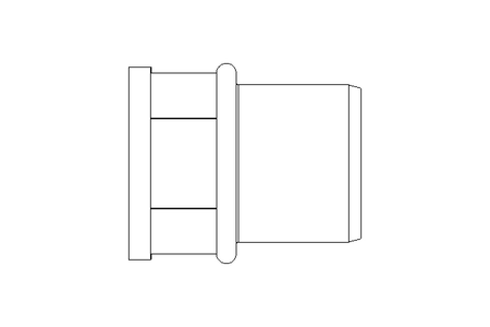 Bucha roscada para solda ponto M10x13