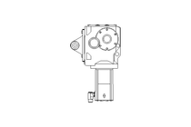 Helical-bevel gear servo motor 25.5 Nm