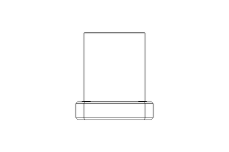 Mancal de flange fJUM-02 30x68