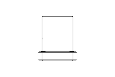 Mancal de flange fJUM-02 30x68