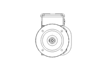 Spur gear motor 0.37kW 169 1/min