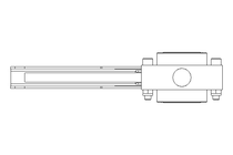 Butterfly valve B DN025 OVO MA H