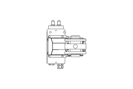 Butterfly valve BR DN040 FVF NC E