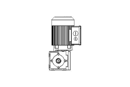 Getriebemotor 0,09kW 67 1/min