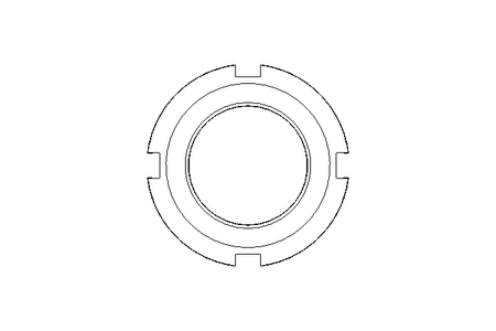 Ghiera M20x1 A2 DIN981