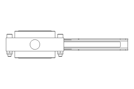 Butterfly valve B DN050 OVO MA F