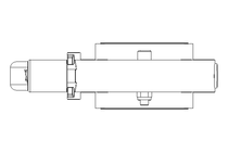 Butterfly valve B DN050 OVO MA F