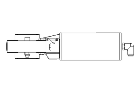 Scheibenventil B DN025 OVO NC F