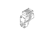 Flat gear servo motor 74 Nm