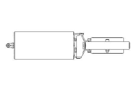 Butterfly valve B DN080 OVO NC V