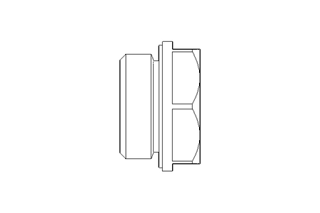 Ölschauglas G1/2 Edelstahl