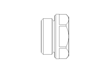 Ölschauglas G1/2 Edelstahl