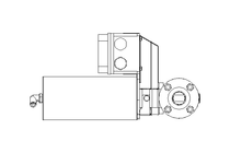 Butterfly valve BR DN025 FVF NC E