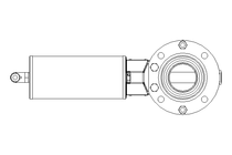 Scheibenventil B DN040 OVO NC V