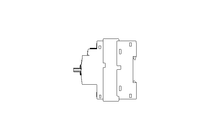 Disjonc. de protec. mot. 0,11-0,16A 3p